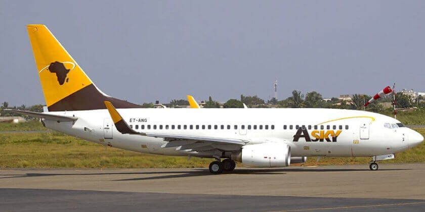 La aerolínea Asky Airlines solicita reanudar las operaciones en Malabo