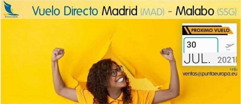Punta Europa Airlines y SummerWind activan la nueva ruta aérea Madrid–Malabo